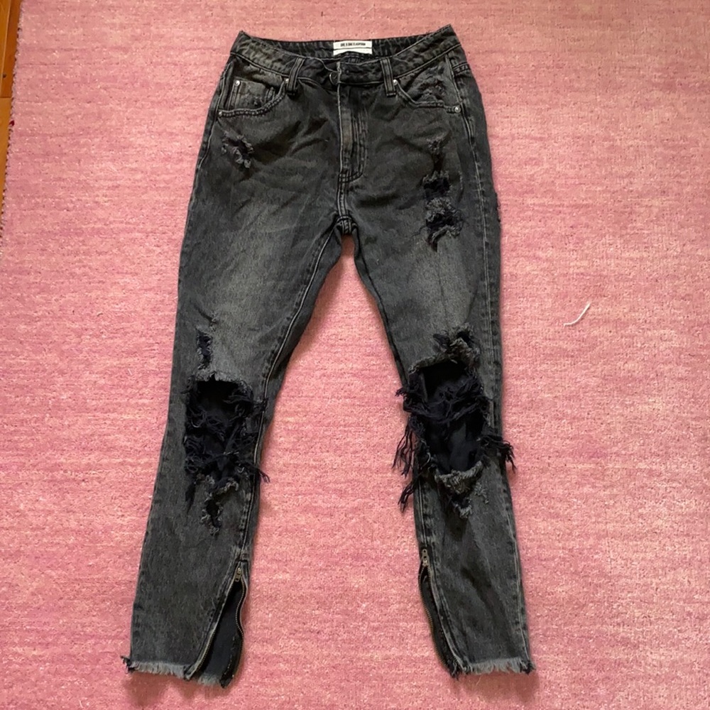 One Teaspoons High Waist Freebird Jeans